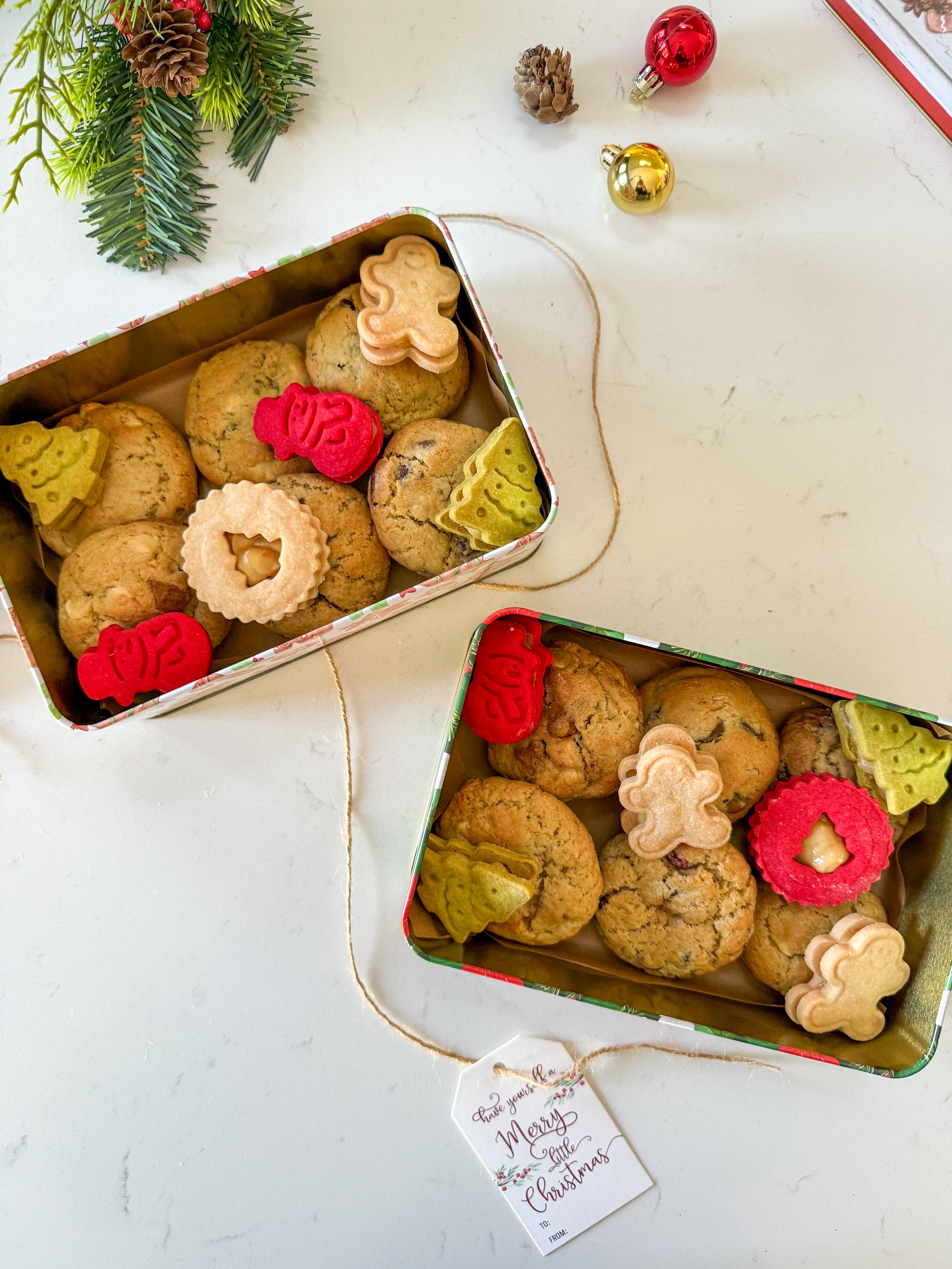 Christmas Mixed Cookie Box